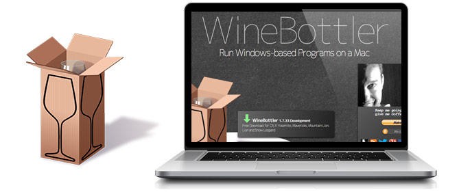 how to use wine bottler to install an exe for mac